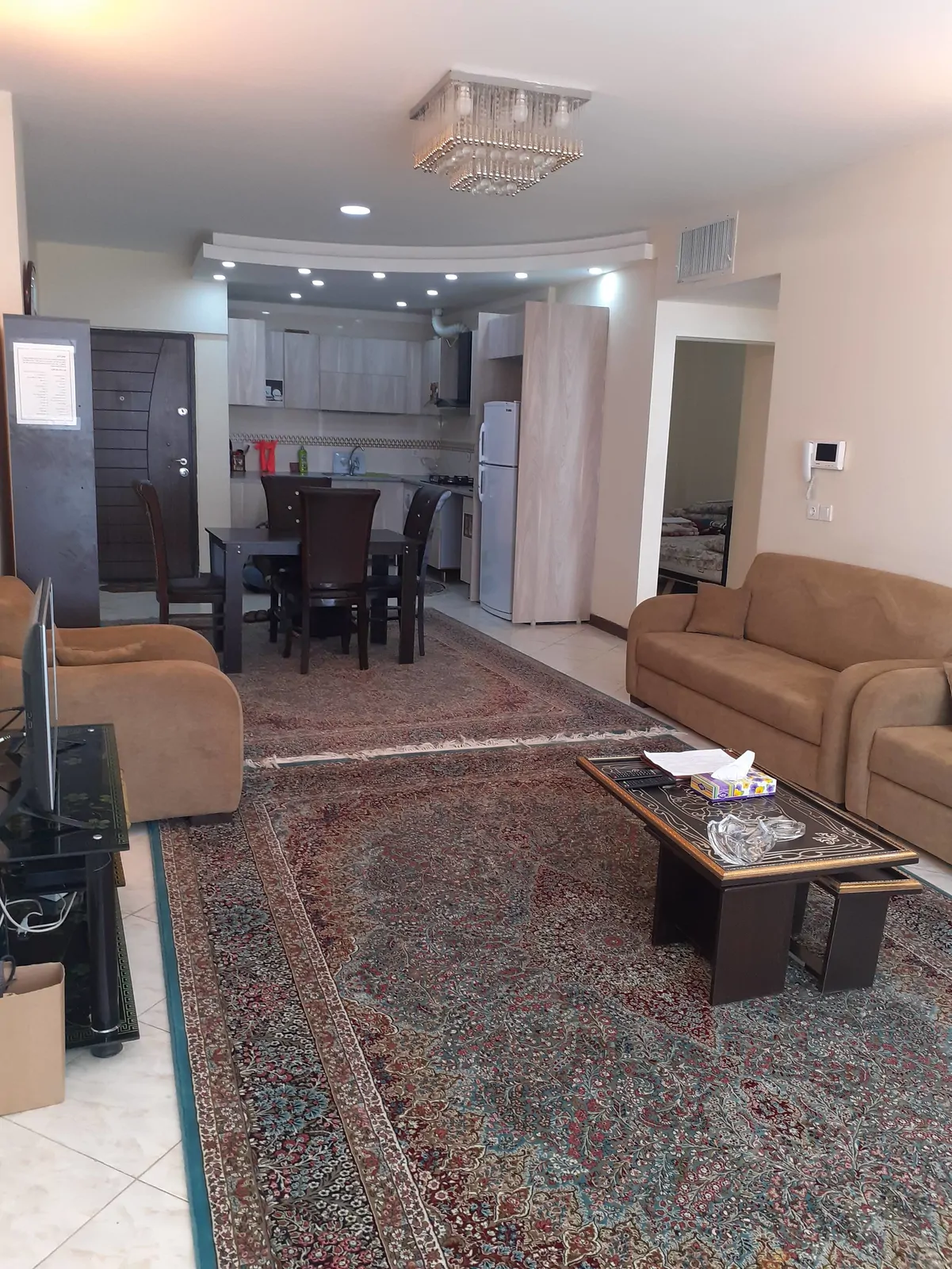 آپارتمان مبله شهر ستاره ها(واحد3)،2 خوابه در کرمان - اجاره آپارتمان در کرمان - اتاقک