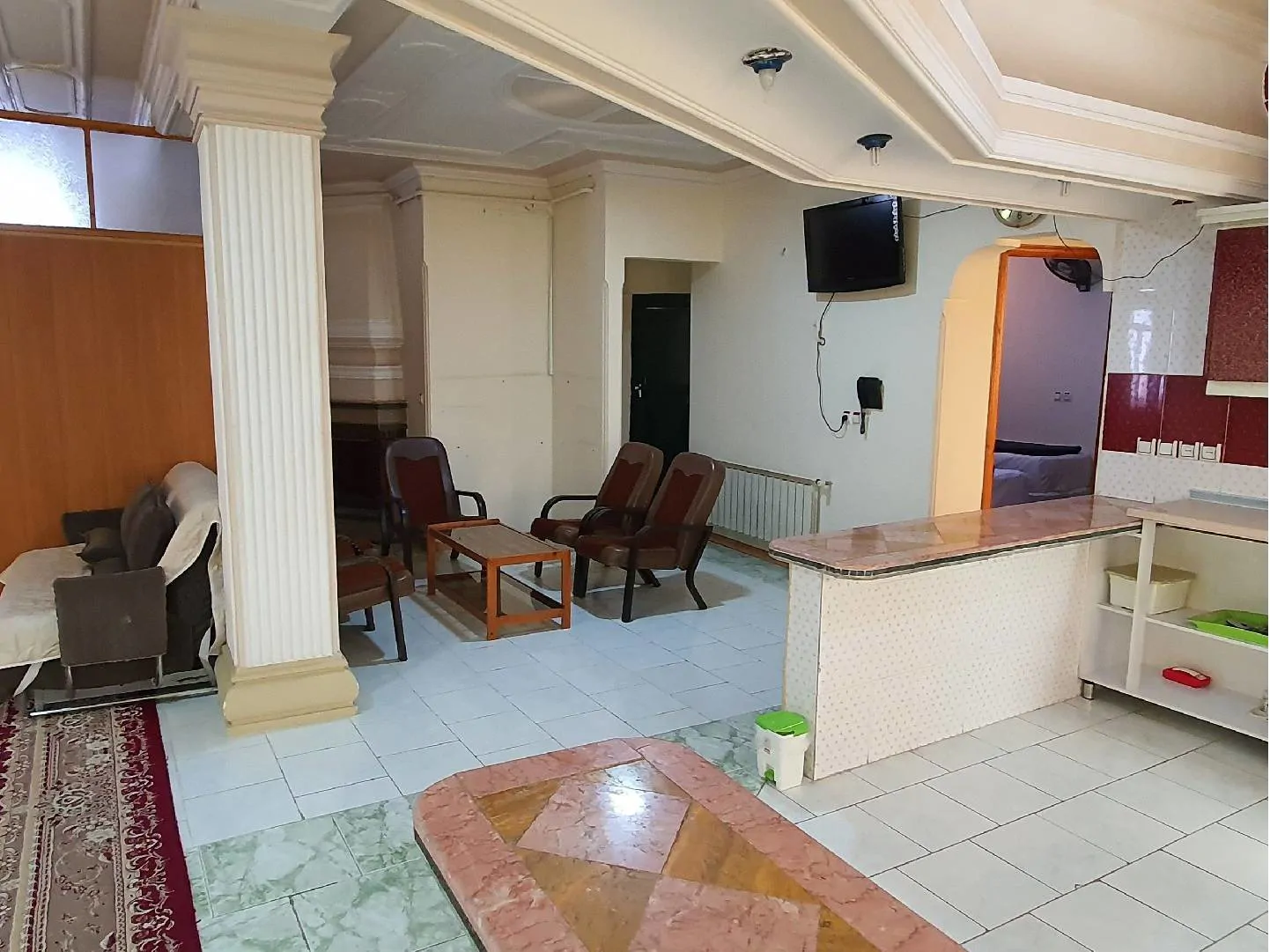 هتل آپارتمان رهپویان عدالت شمال (۱۰۲)،3 خوابه در محمودآباد - اتاقک