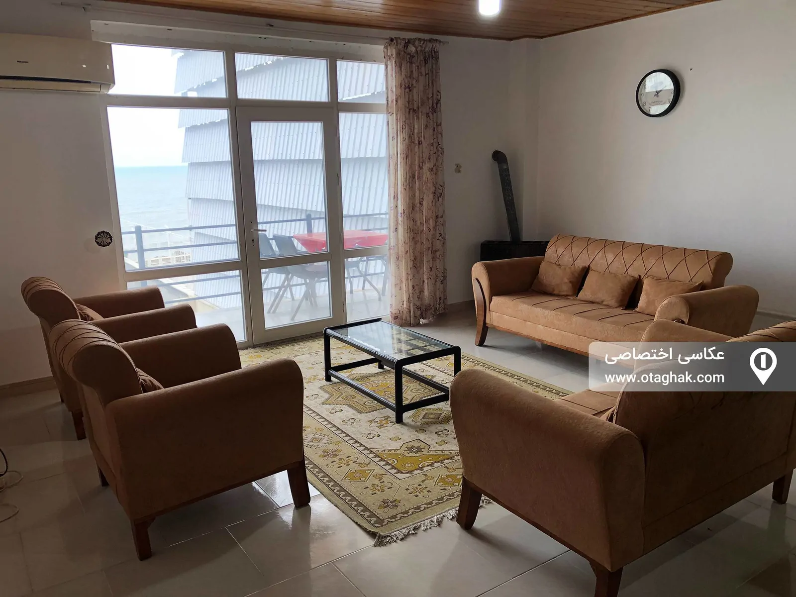 آپارتمان مبله ساحلی صدف(واحد 1)،2 خوابه در نوشهر - اتاقک