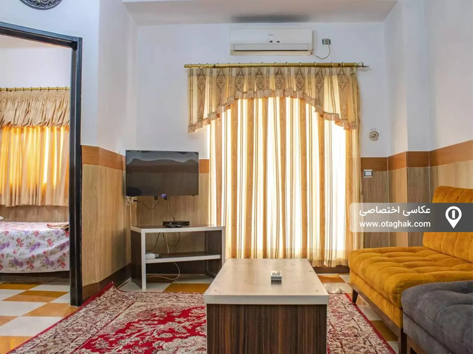 آپارتمان یک‌خوابه لب ساحل (واحد 4)،1 خوابه در محمودآباد - اتاقک